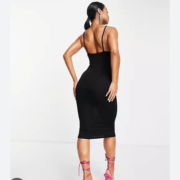ASOS cowl neck midi dress - Picture 2 of 2